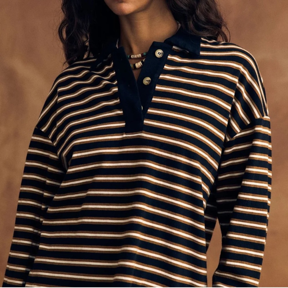 Xirena Cotton Polo, Size L